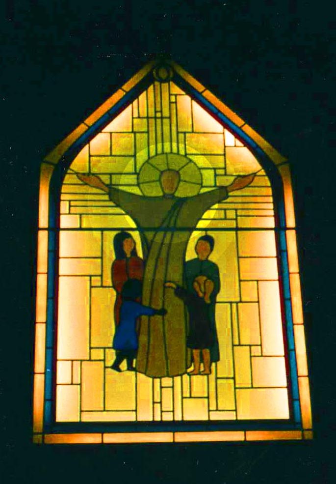 Christusfenster in Anglikanischer Kirche Toronto